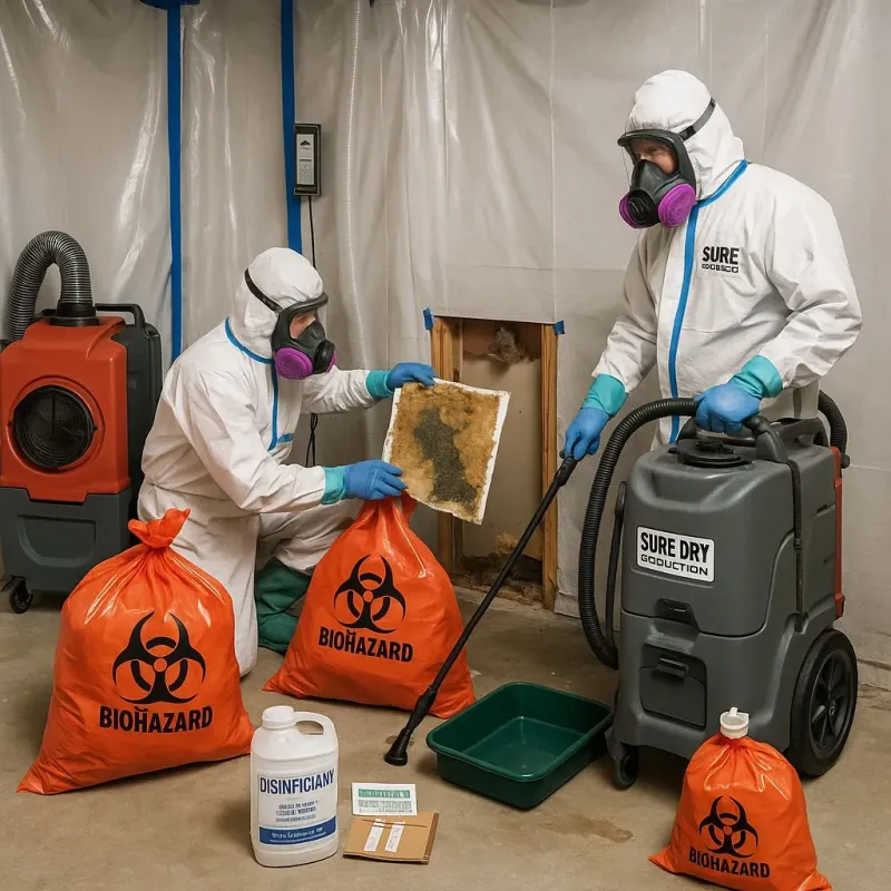 Contaminated Water Handling Protocols process in Lyndhurst, VA