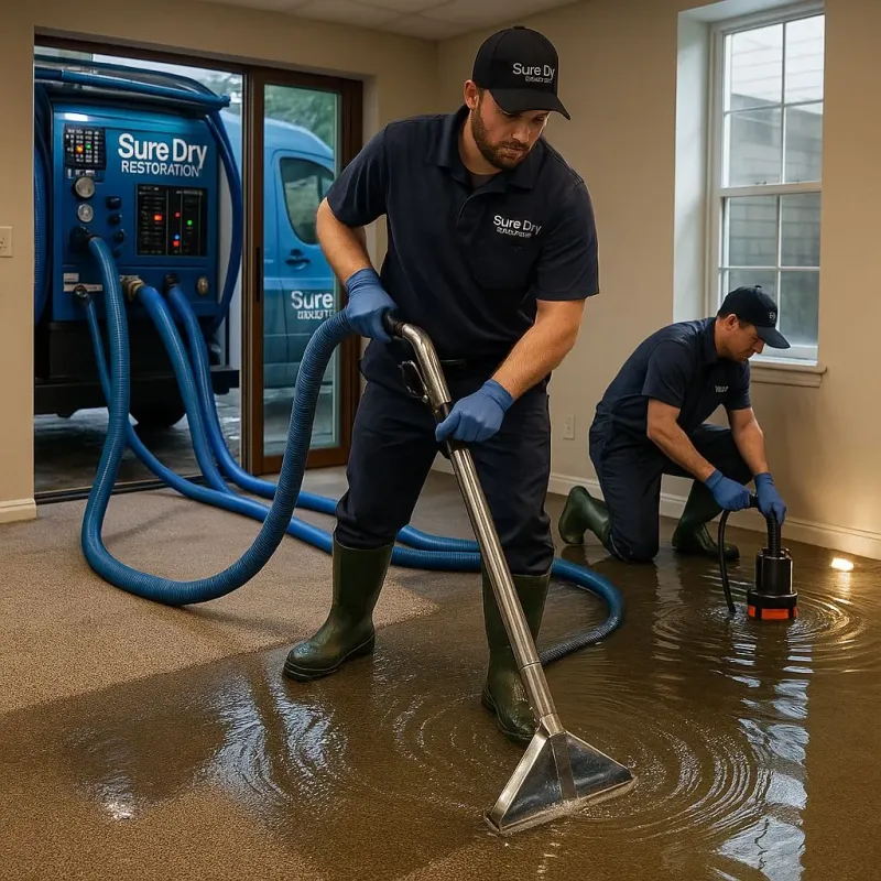 Water Extraction and Removal process in Lyndhurst, VA
